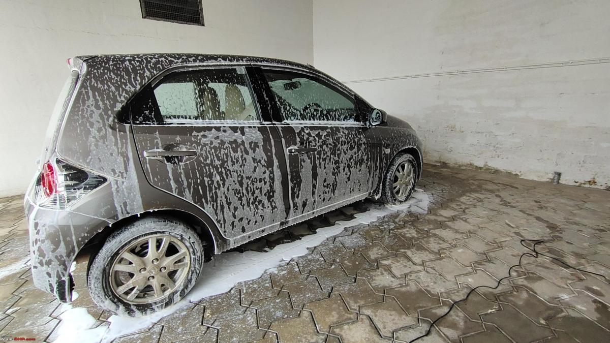 WashingDone Touchless car wash review TeamBHP